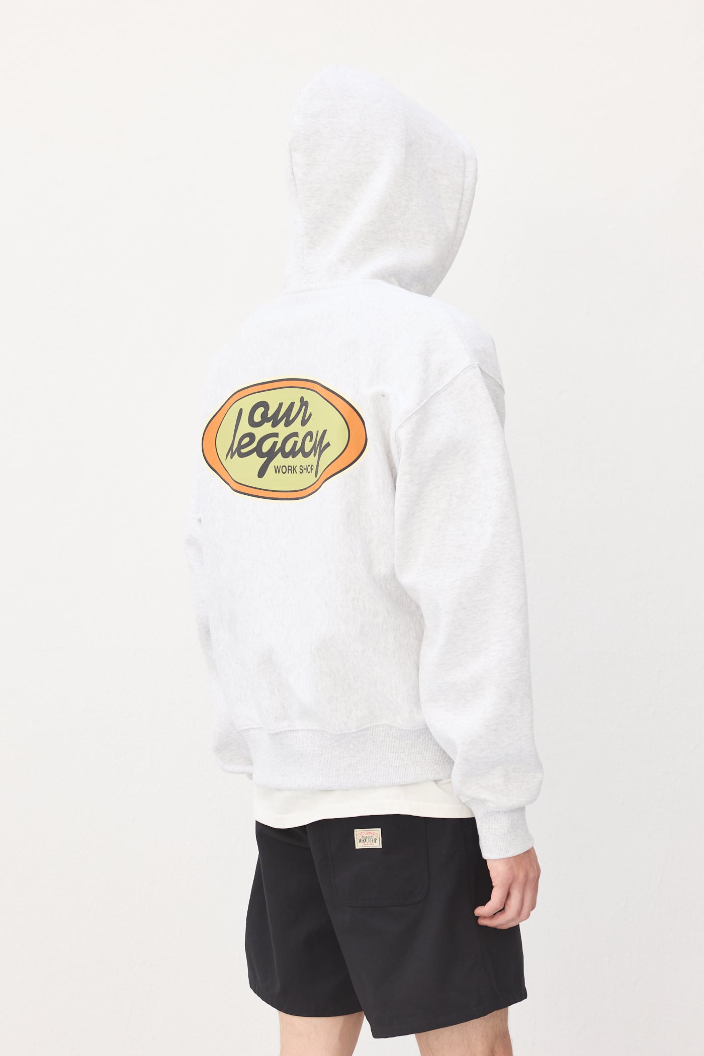 Our Legacy - OL Oval Zip Hood Ash Heather