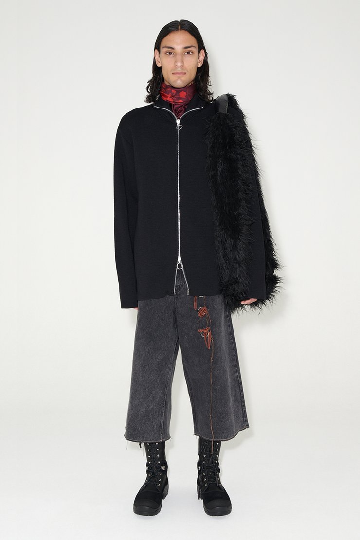 Our Legacy - Funichan Sweater Black Rustic Merino