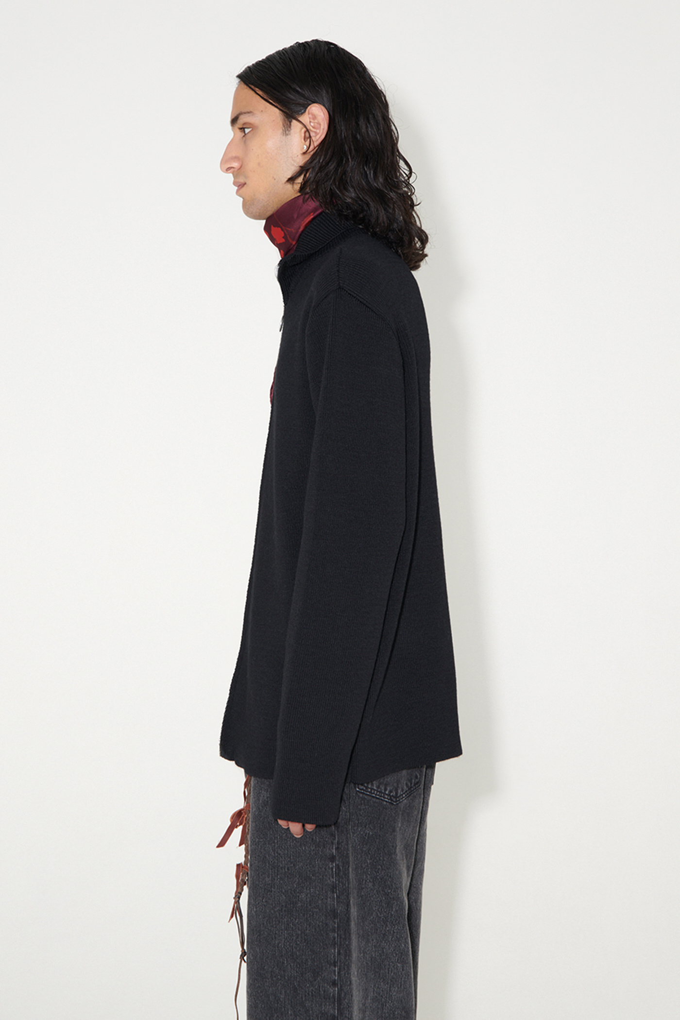 Our Legacy - Funichan Sweater Black Rustic Merino