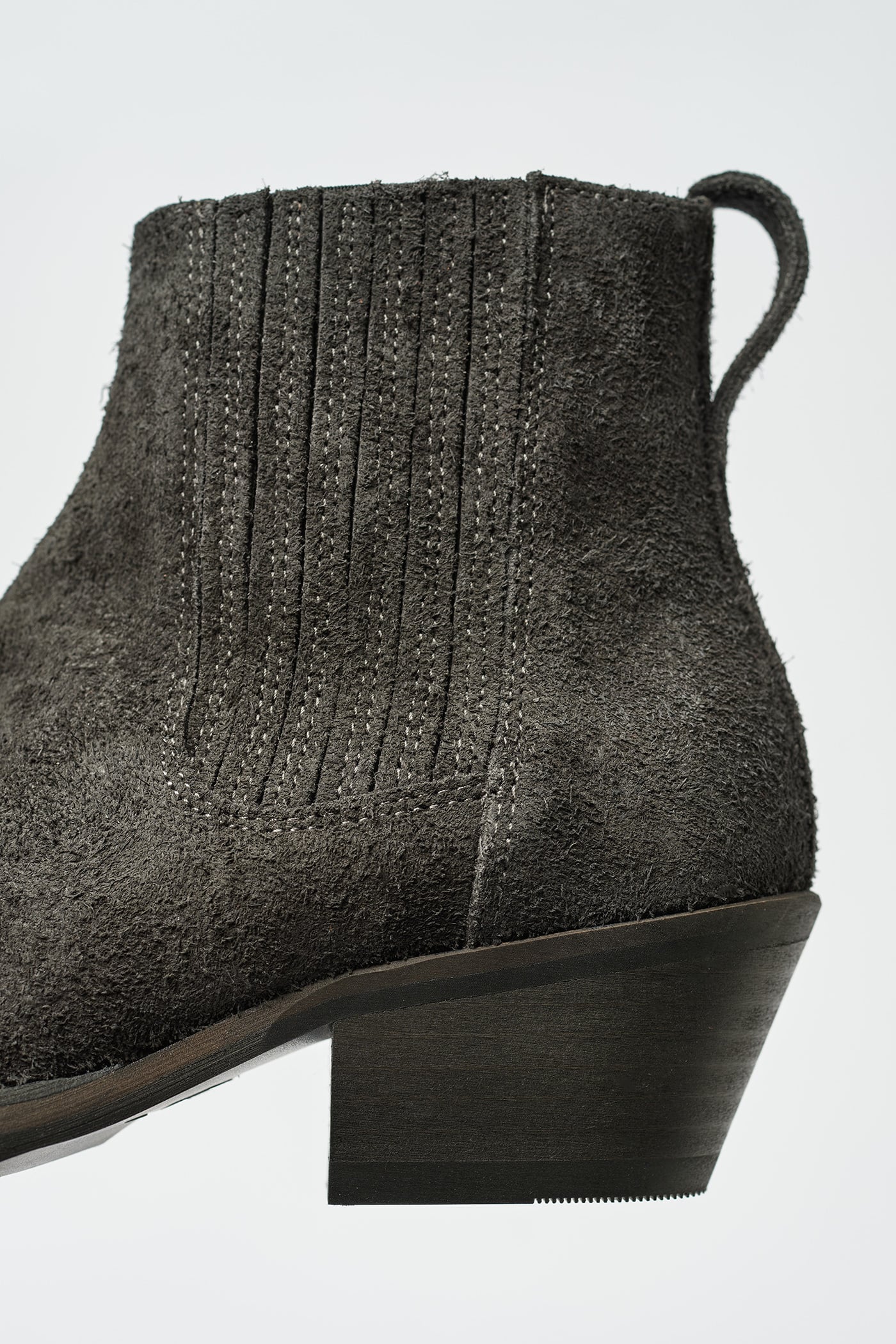 Our Legacy - Cuban Boot Anthracite Hairy Suede