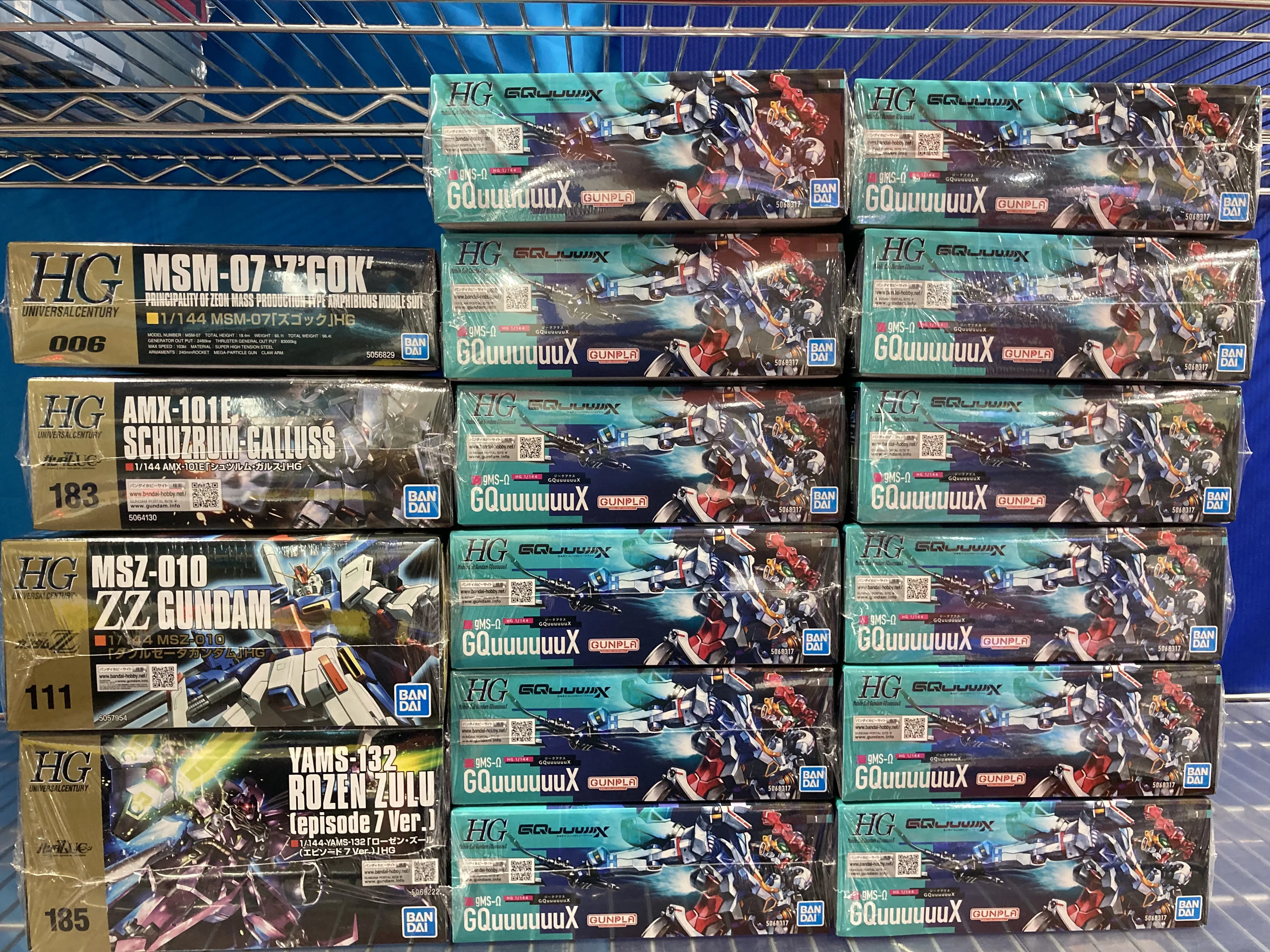 待望！！HGローゼンズール(EP.7)等の再販品ガンプラ入荷しました