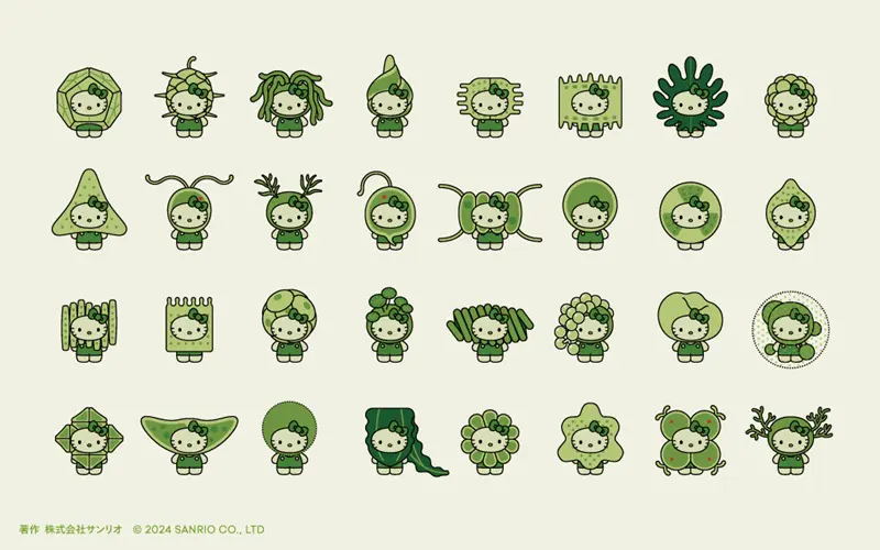 大阪万博の日本館にハローキティが登場！32種類の藻類に変身 | おたく