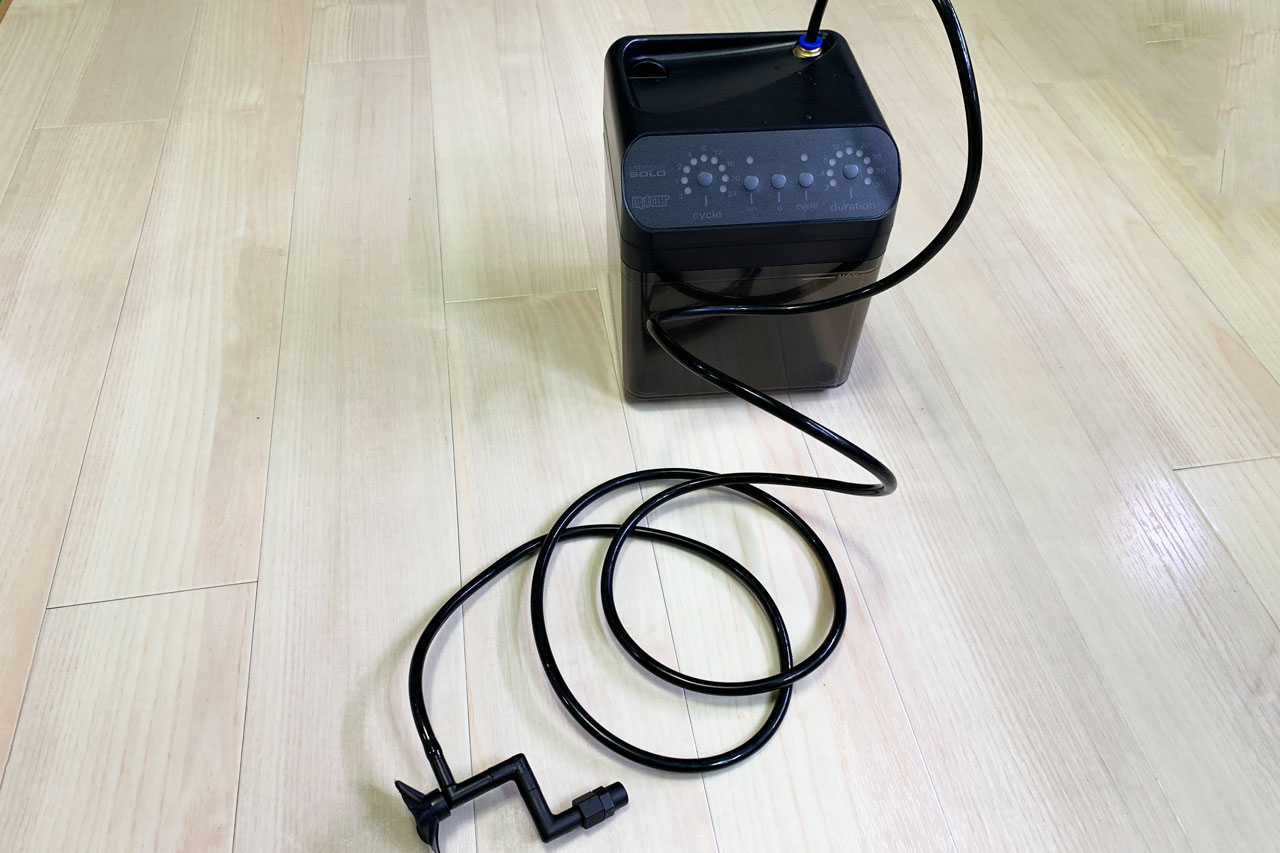 自動散水機「モンスーンソロ」、実使用レビュー – おたま商会