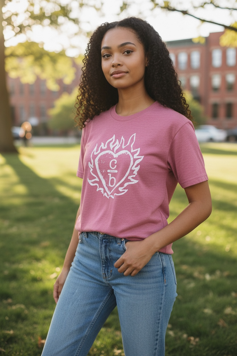 One Tree Hill Flame Heart Clothes Over Bros T-Shirt – Souvenirs & More