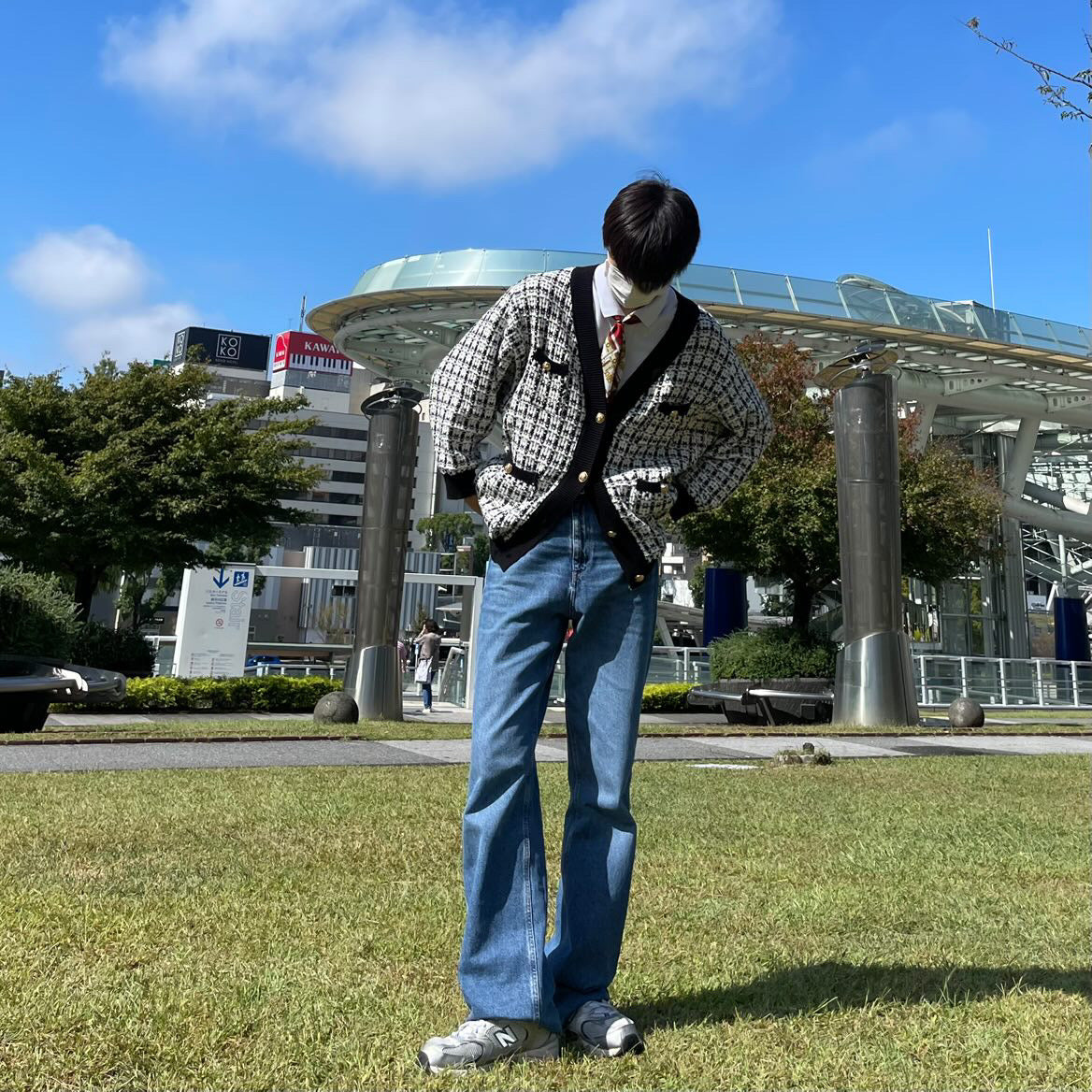 idol tweed jacket Ot4782