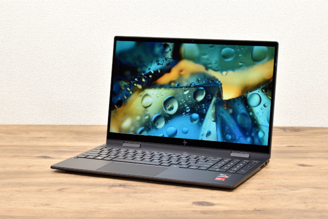 HP ENVY x360 15-ee0000（AMD）2020年モデル レビュー：パワフルに