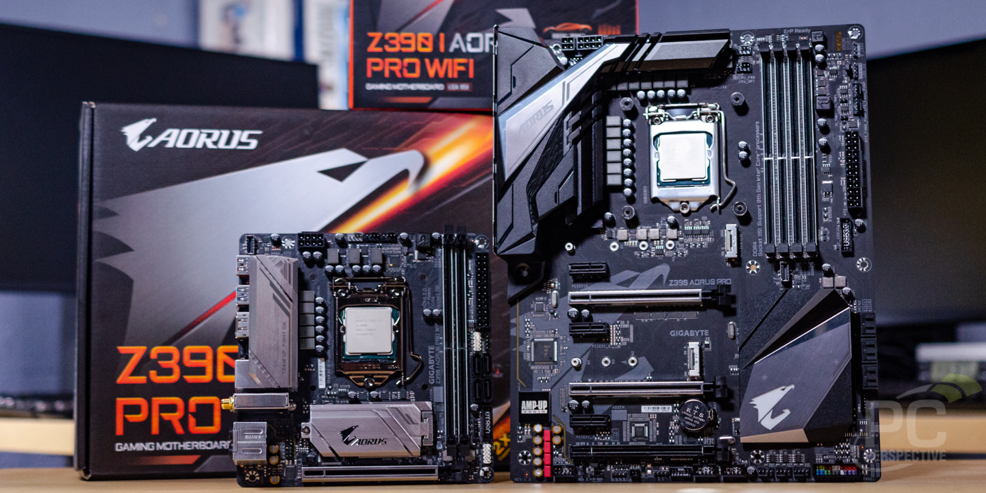Quick Look Review: GIGABYTE Z390 AORUS PRO ATX and Mini-ITX