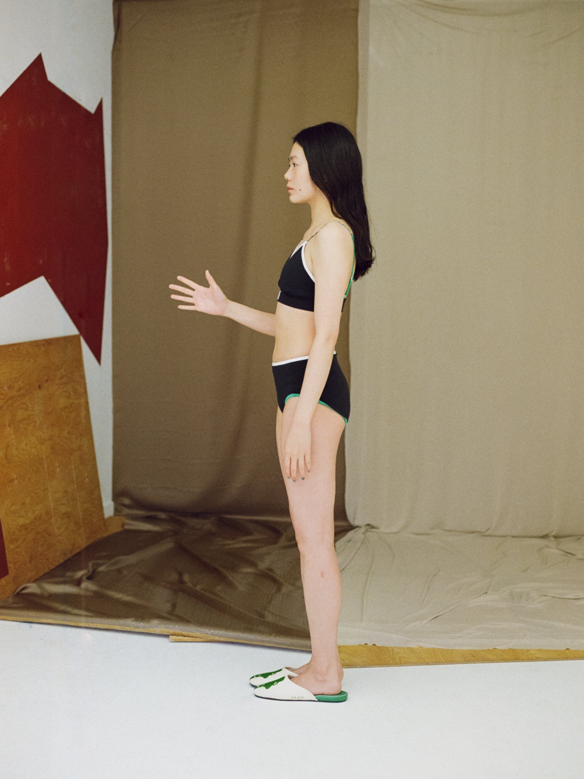 肌色のブラ/ショーツset(ブラック) – pamm.officialstore