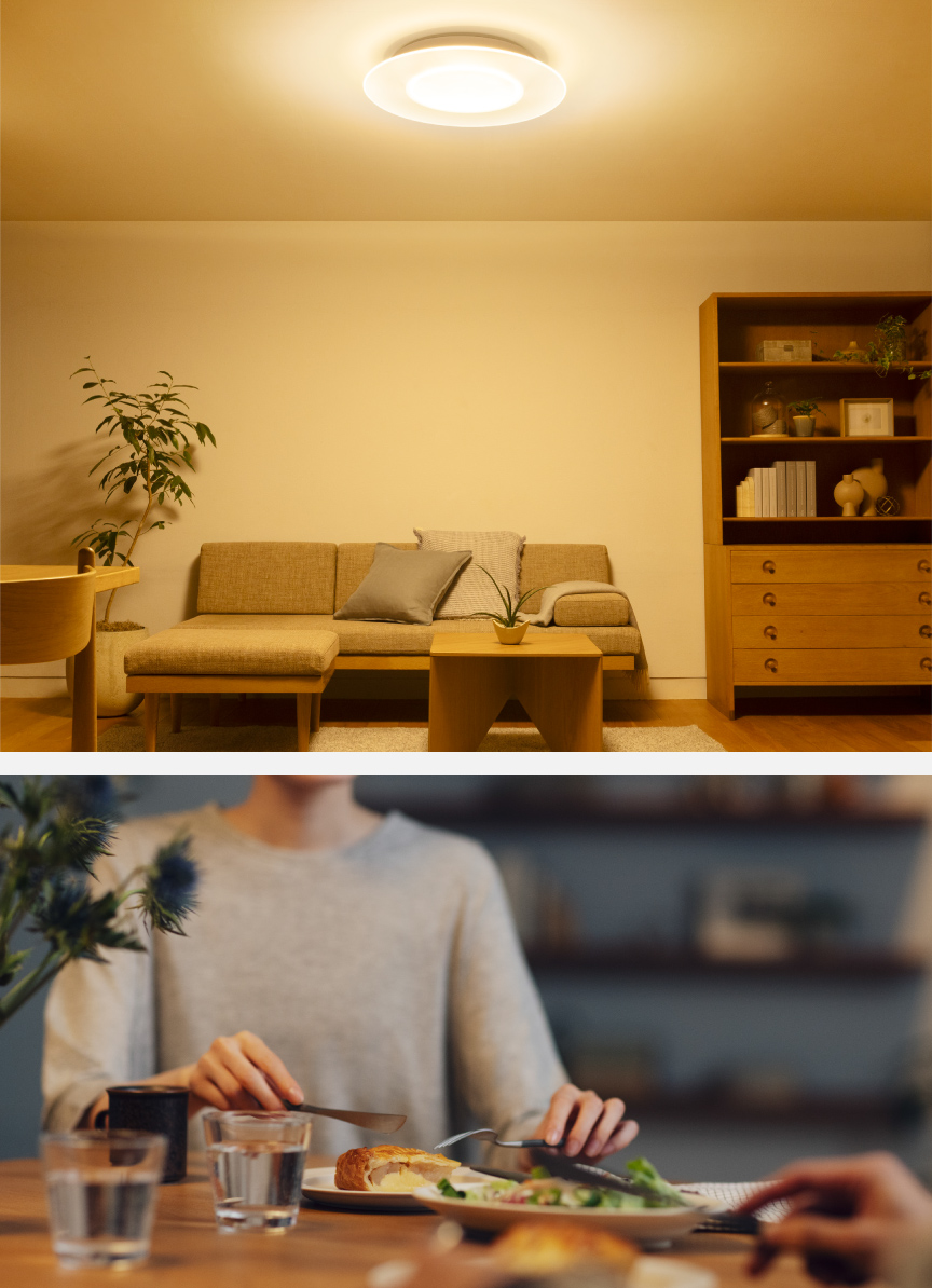 パルック LEDシーリングライト パネルシリーズ 丸型タイプ | LED照明