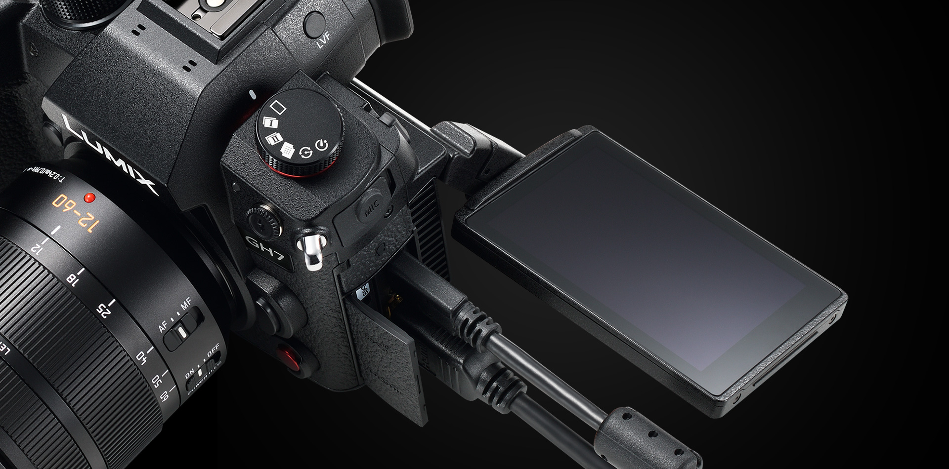 概要 デジタル一眼カメラ/ボディ DC-GH7 | LUMIX（ルミックス） ミラー