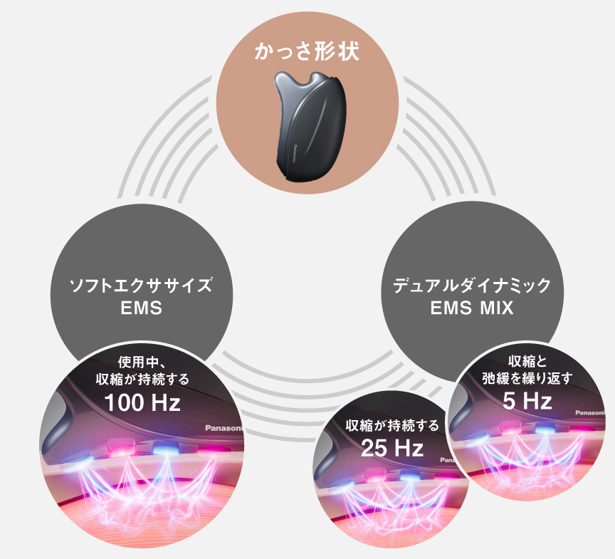 概要 リフトケア美顔器 バイタリフト かっさ EH-SP86 | フェイスケア