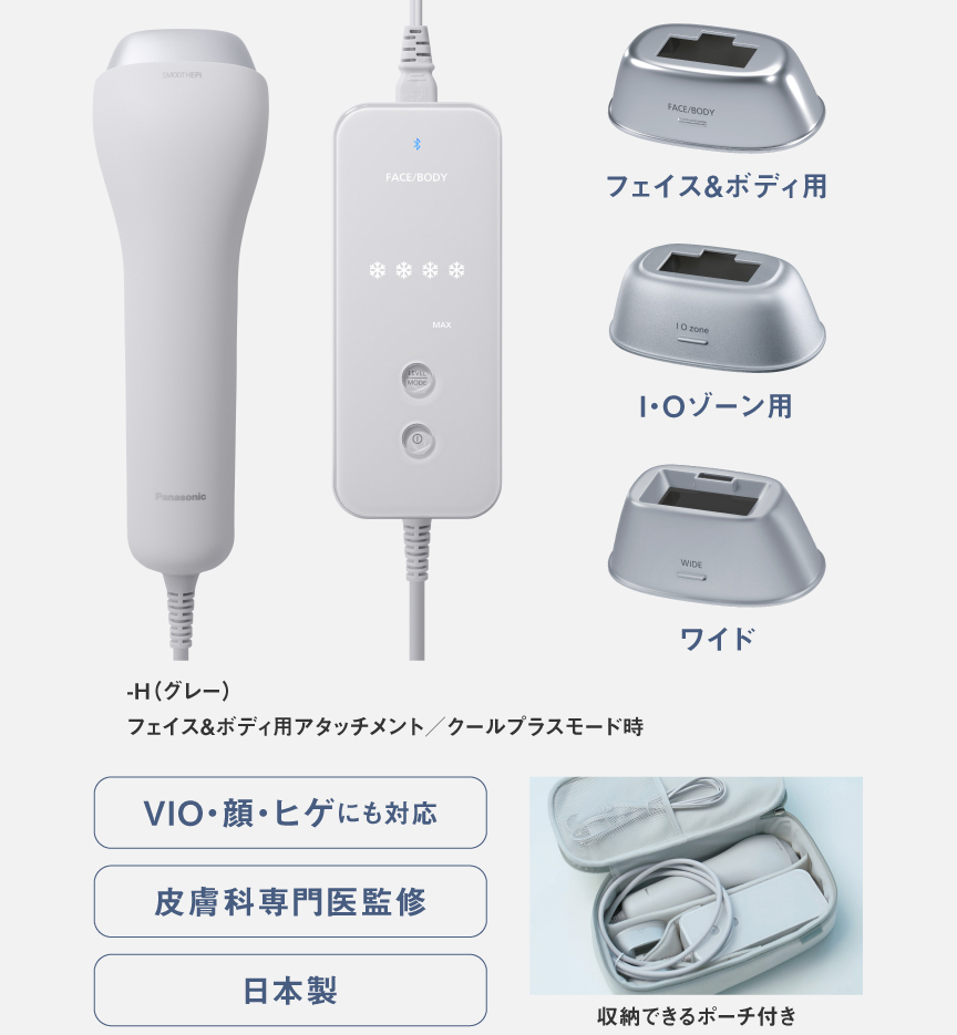 ハイパワー・肌へのやさしさ | 特長 光エステ スムースエピ パワー