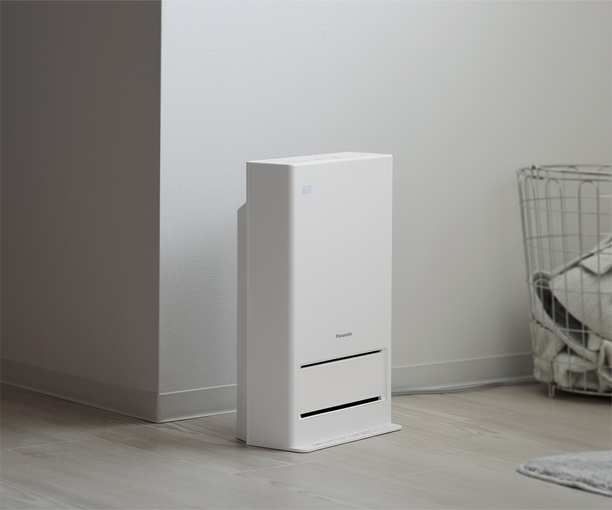 ナノイーX搭載 セラミックファンヒーターについて | 特長 ナノイーX