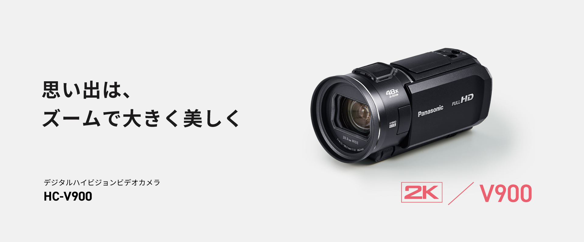 カテゴリー概要 | デジタルビデオカメラ | Panasonic