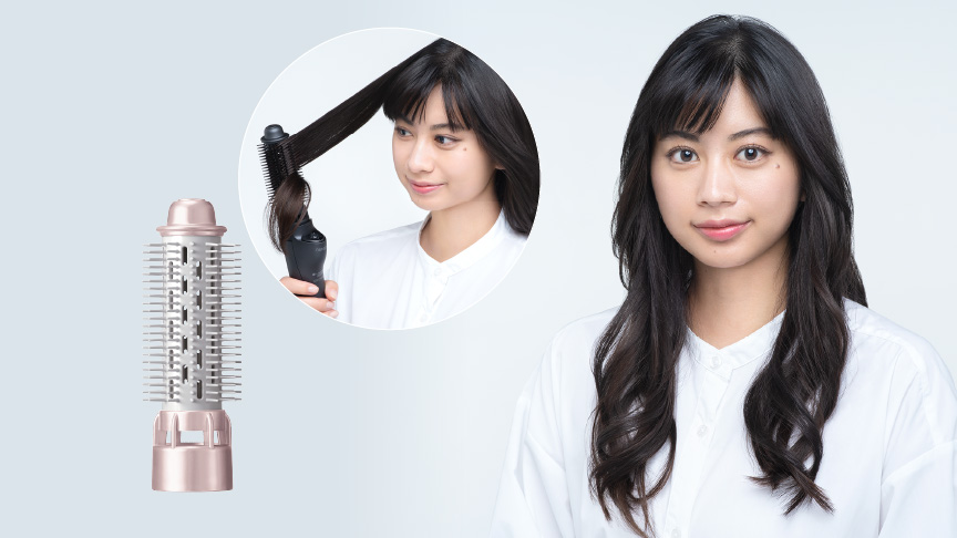 商品特長・効果 | 特長 くるくるドライヤー ナノケア EH-KN8J