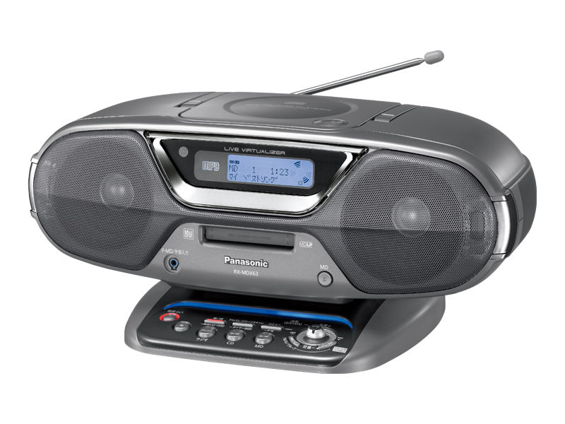概要 パーソナルMDシステム RX-MDX63 | オーディオ | Panasonic