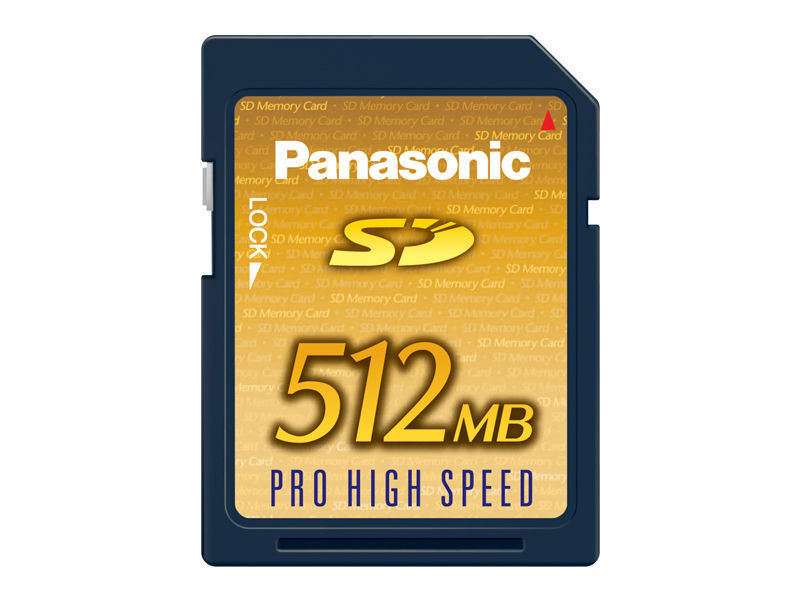 概要 512MB SDメモリーカード RP-SDK512J1A | アクセサリー
