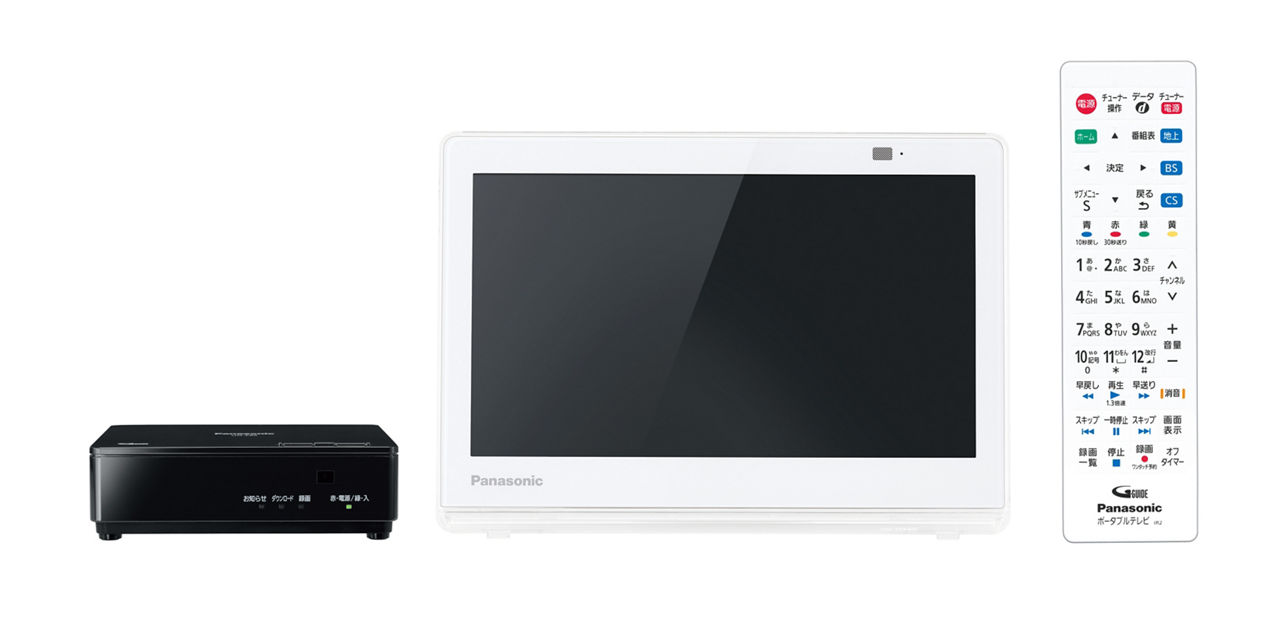 概要 ポータブル地上・BS・110度CSデジタルテレビ UN-10E8