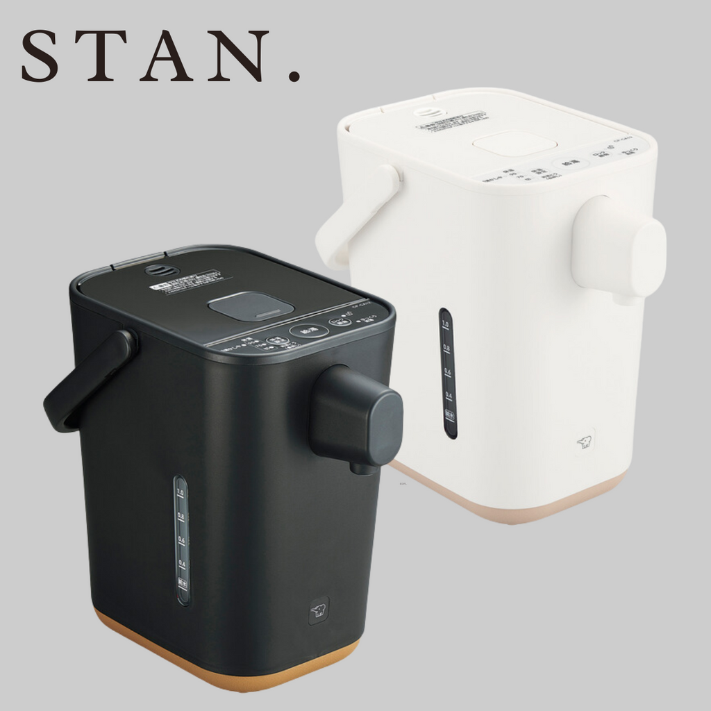象印】STAN. 電動ポット（1.2L）CP-CA12 ブラック(BA)・ホワイト(WA)