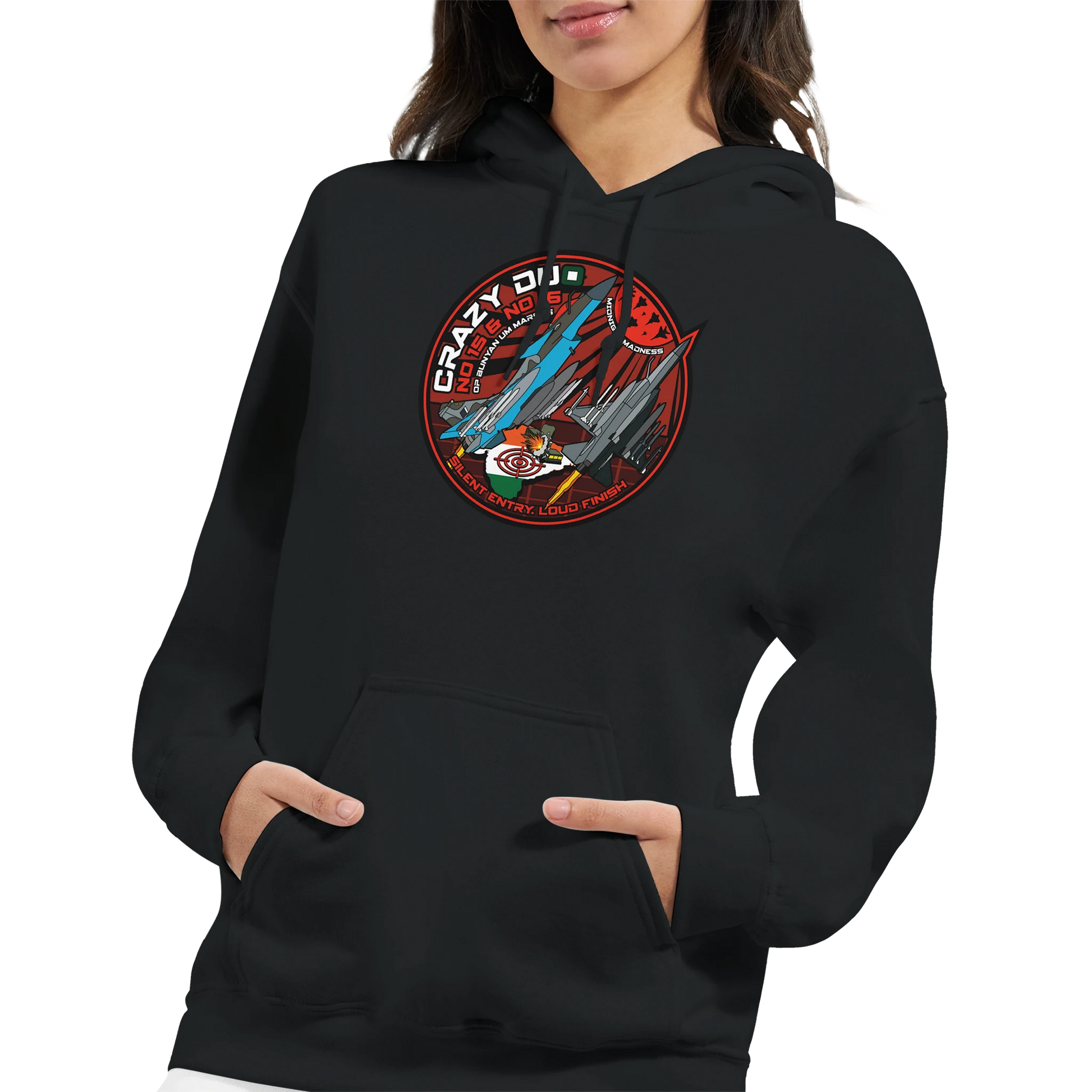 Crazy Duo - J10C JF17 III, Classic Unisex Pullover Hoodie | Gildan