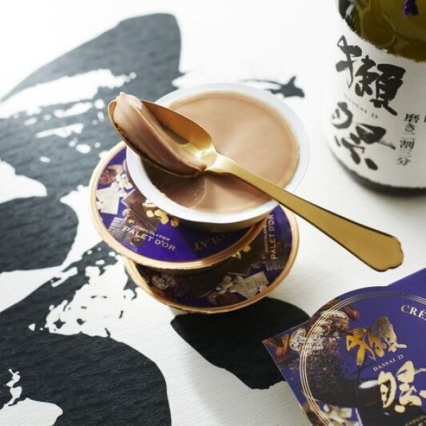 パレドオールや獺祭ショコラの味を閉じ込めたカップデザート「クレーム