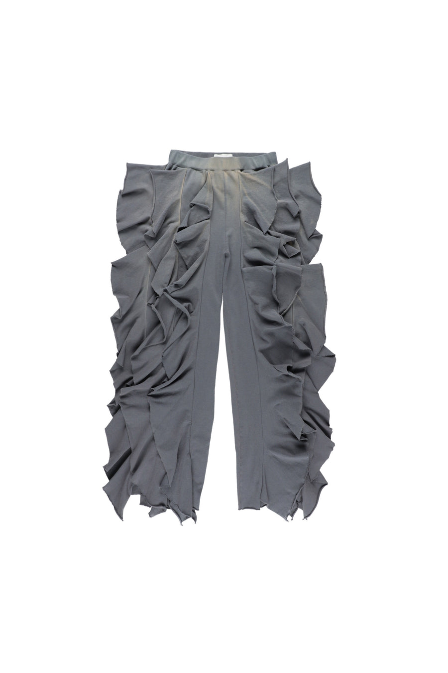 BELPER(ベルパー)のBLEACHED RUFFLE PANTS BLACK(パンツ)の通販