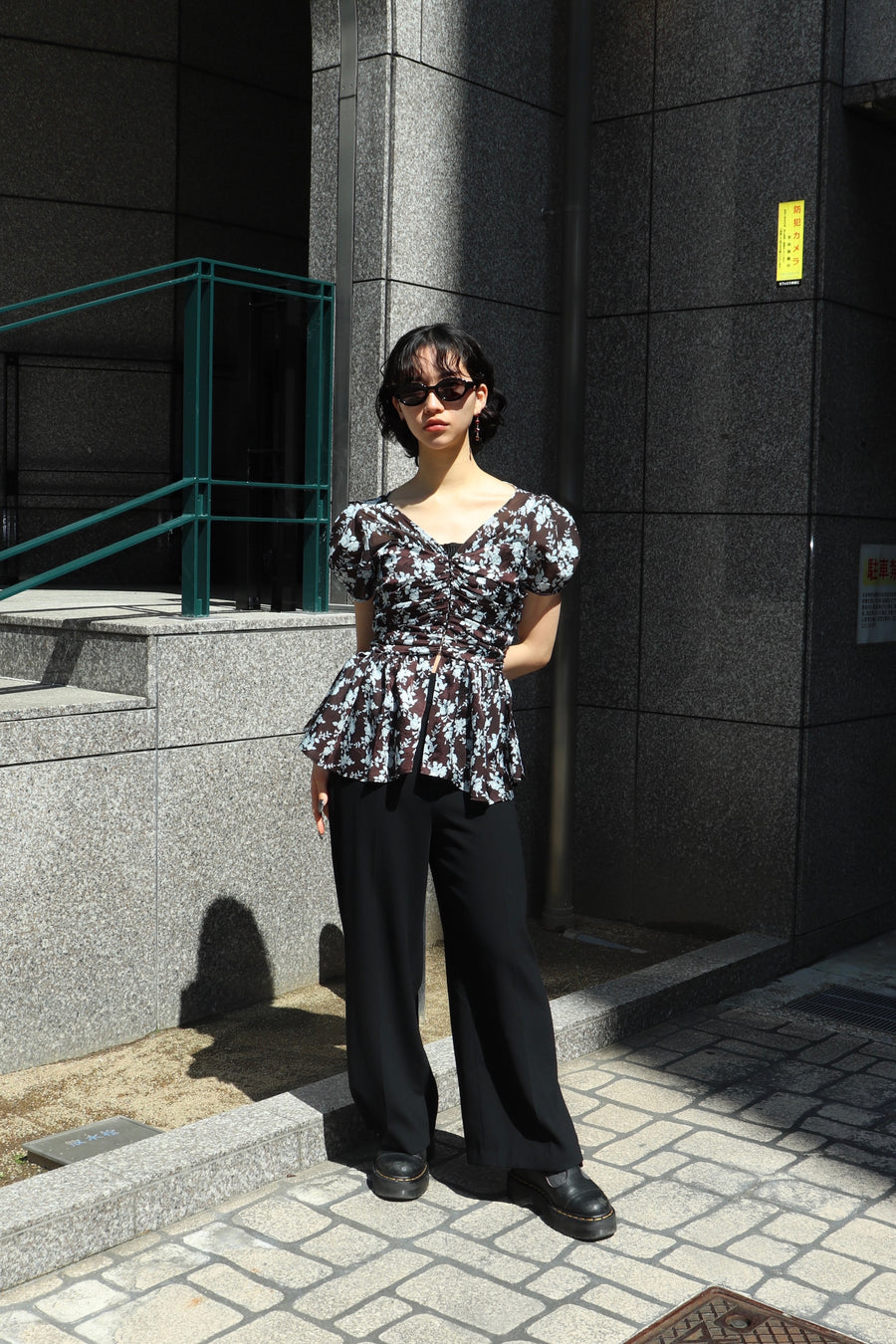 FETICO(フェティコ)のBLANC OVAL TELEVISION-CUT SUNGLASSESの通販