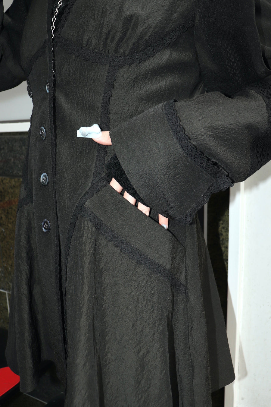 FETICO(フェティコ)のLACE-PANELED JACKETの通販｜PALETTE art aliveの