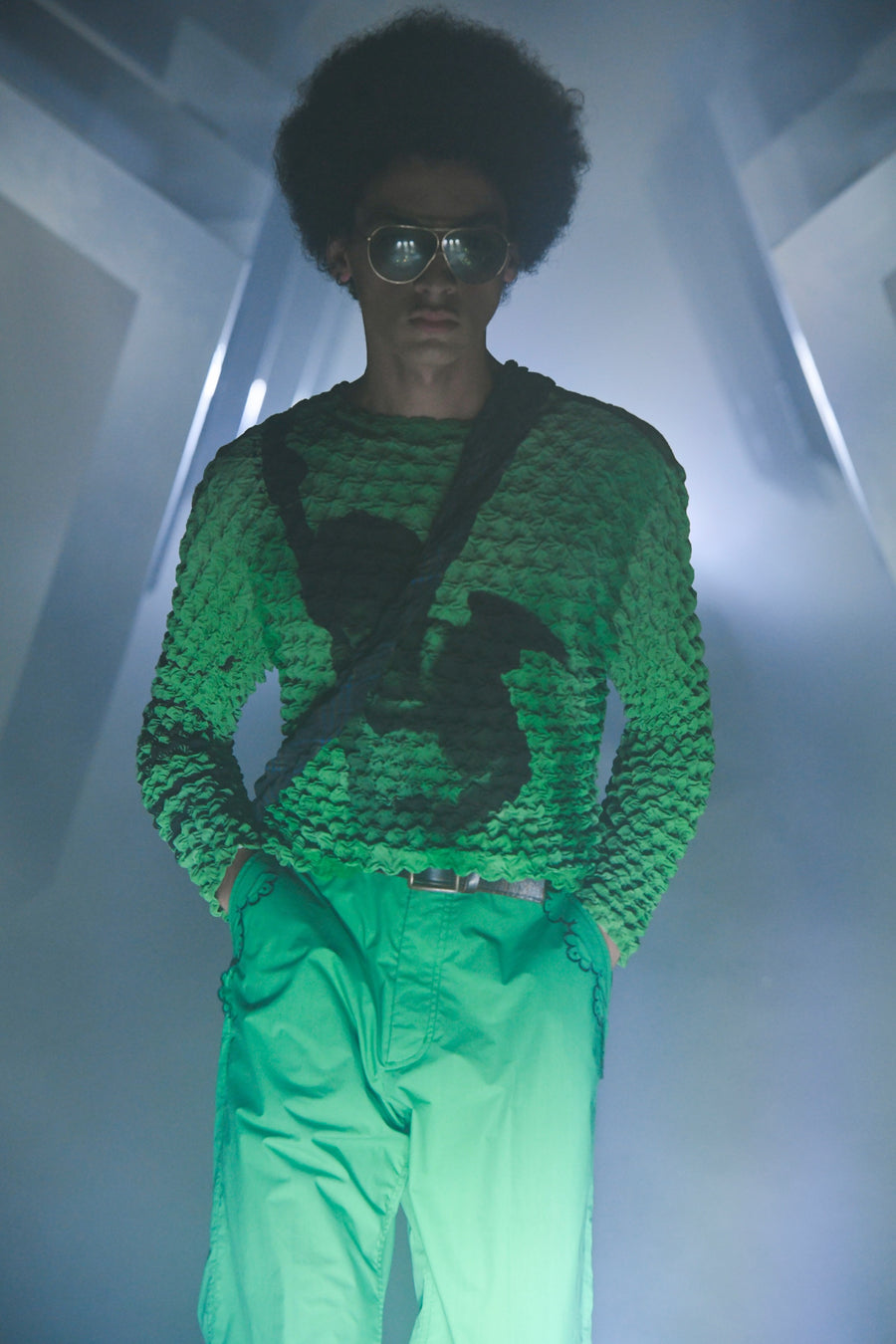 MASU(エムエーエスユー)のPOPCORN BAG DARK NAVY(バッグ)の通販