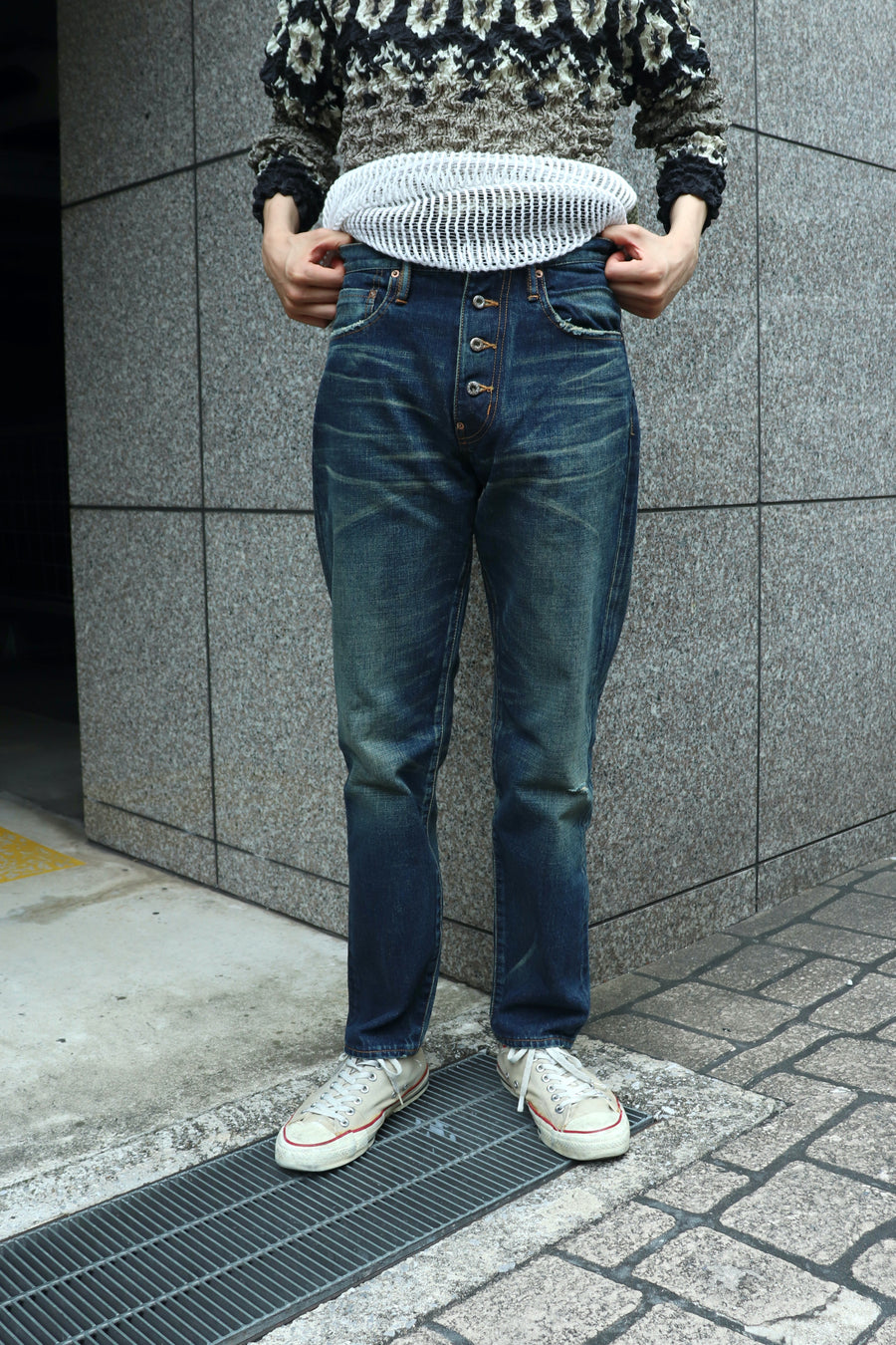 SUGARHILL(シュガーヒル)のMUSTY FADED CLASSIC DENIM PANTS TYPE502の