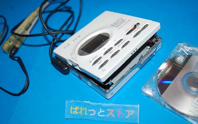 ソニーMZ-R91 ポータブルMDミニディスクレコーダー録音+再生 MD