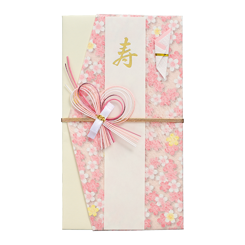 hana 洋風 ピンク キ-598P: 金封（祝儀袋）｜株式会社マルアイ