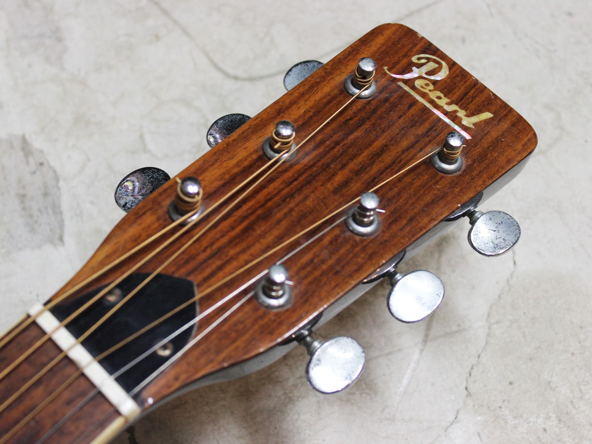 レア！Pearl パールPF-771ジャパンヴィンテージアコギ ADJサドル レア