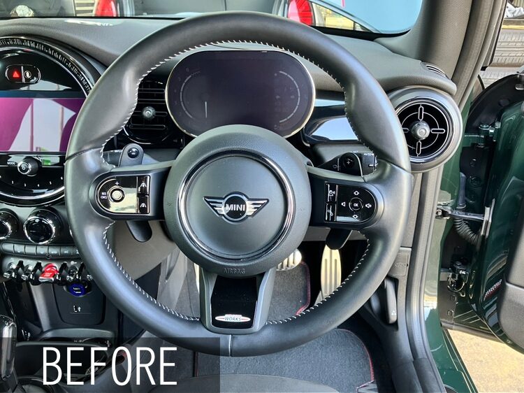 MINI JCW】F56 Lci2 ステアリング交換事例|MINI GARAGE PARADOX