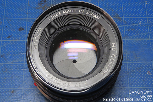 MINOLTA MD ROKKOR 50mm F1.7 前期型 分解修理 ジャンクレンズ