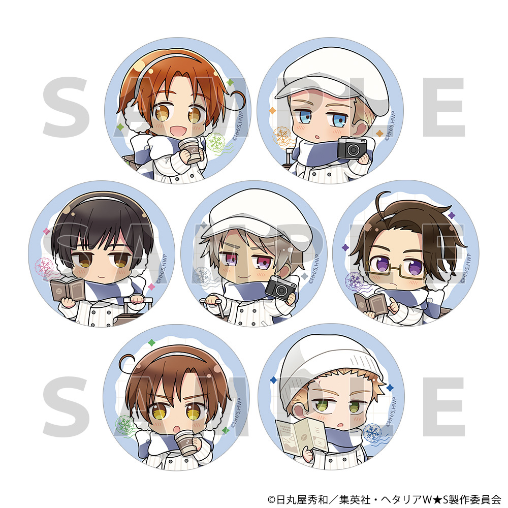 ヘタリア World☆Stars]トレーディング缶バッジBOX（ウィンター