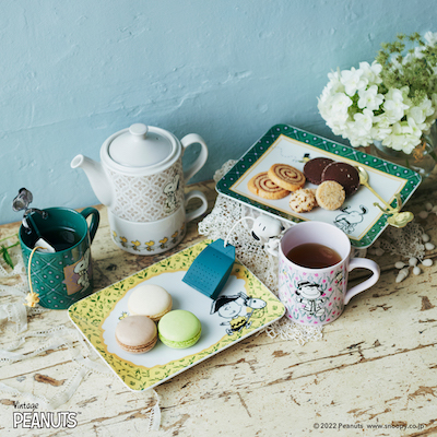 PEANUTSとAfternoon Teaがコラボ！豊かなおうち時間のお供に | PARIS