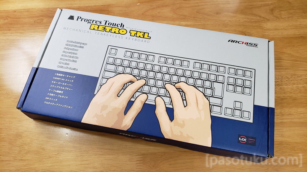 静音メカニカル「ARCHISS ProgresTouch TKL 静音赤軸モデル」開封&長期