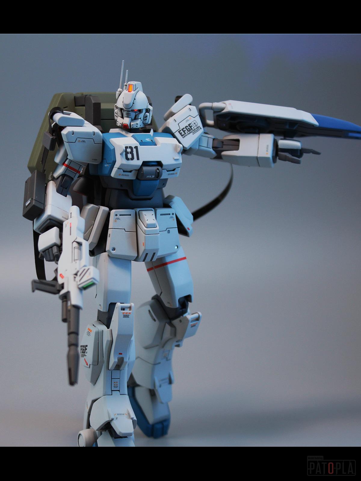 HGUC 1/144 ガンダムEz8 改修・全塗装製作 10 YEARS AFTER - ぱとぷら