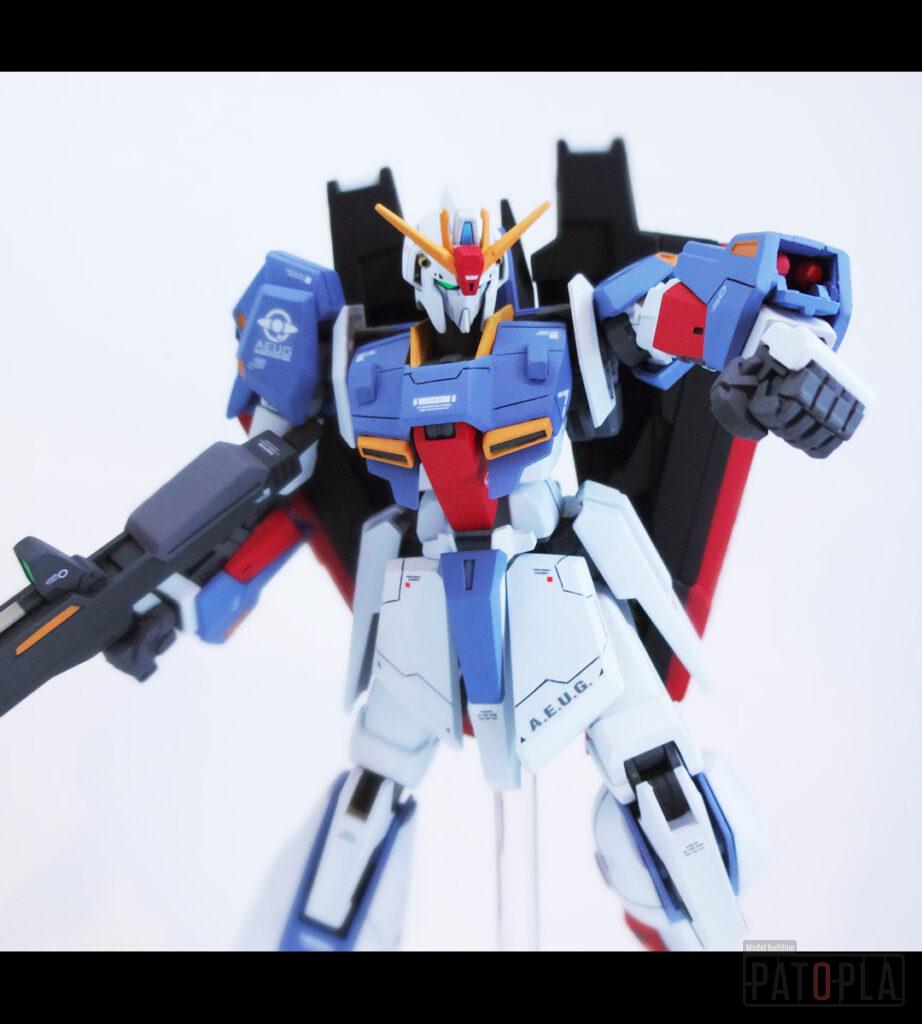 HGUC 1/144 Zガンダム 改修・全塗装品 制作03 完成 哀愁 - ぱとぷら
