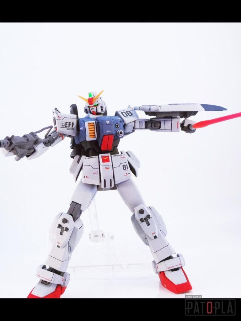 HGUC 1/144 陸戦型ガンダム（シロー・アマダ機）改修・全塗装 製作