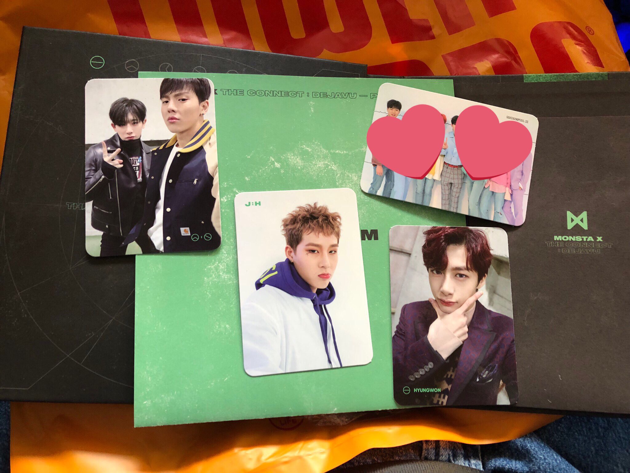 MONSTA X THE CONNECT モンベベオンリー トレカ 6枚 D3 MONSTA X THE