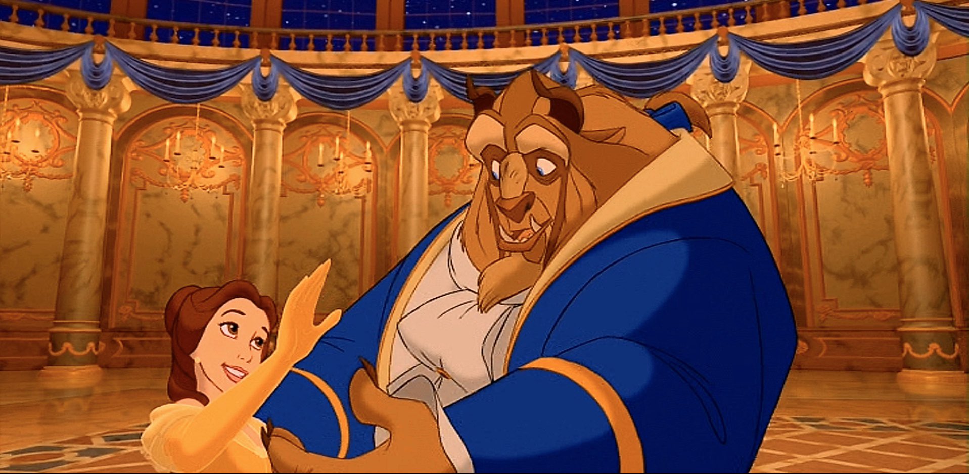 Disney 美女と野獣 セル画 美品 アンティーク 限定 Disney 美女と野獣