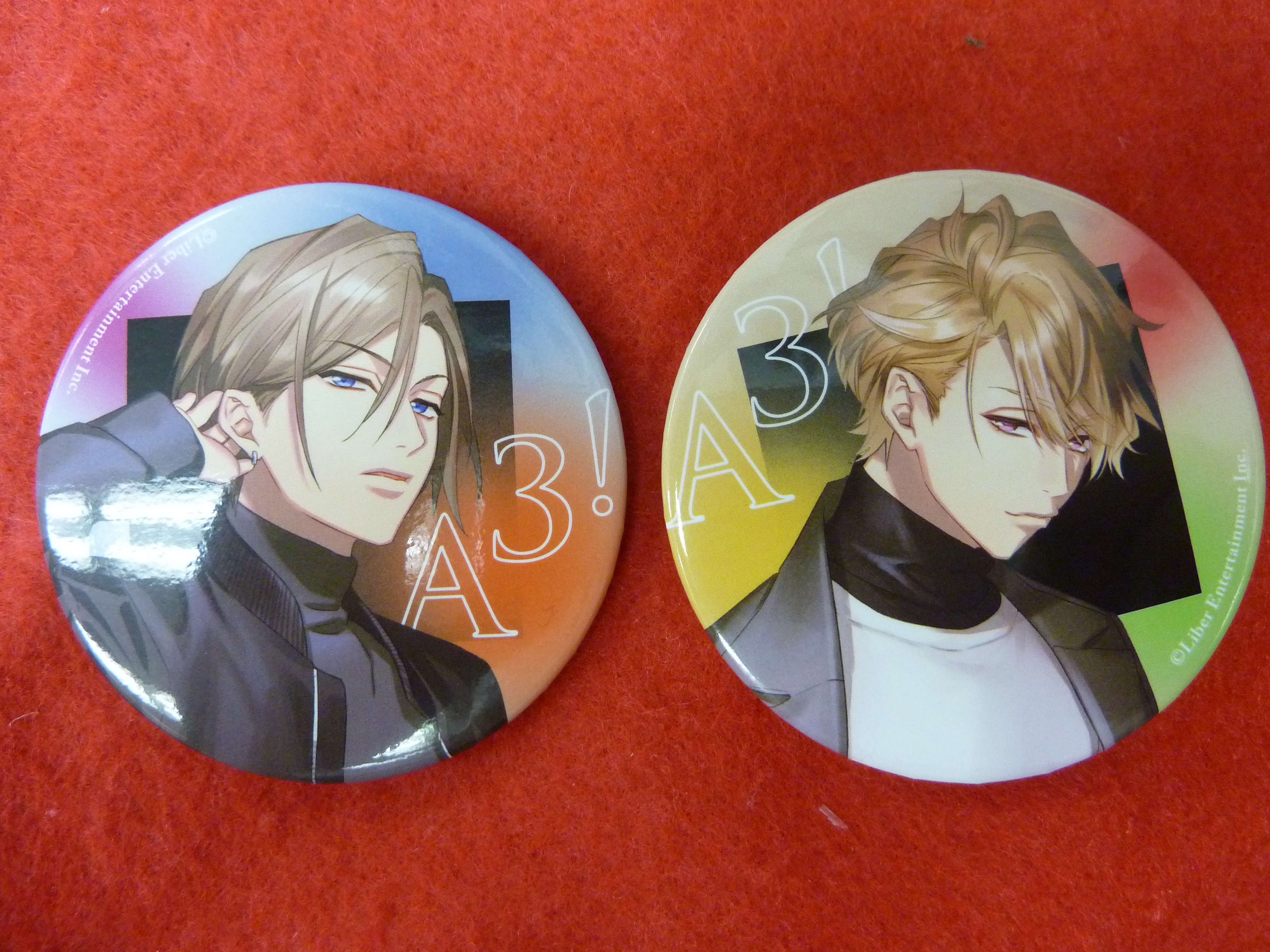 A3! 茅ヶ崎至 痛バッグ 缶バッジ