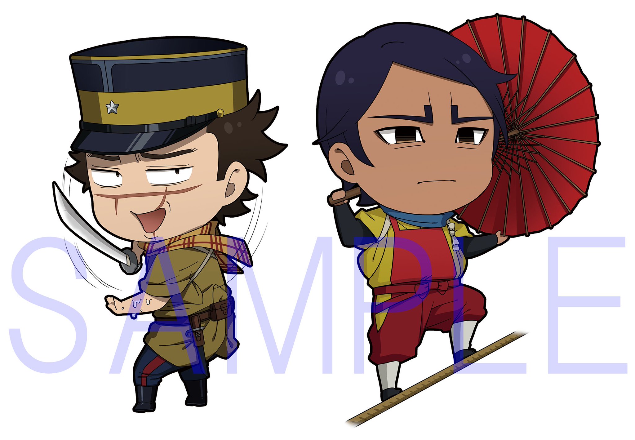 rゴールデンカムイ 尾形百之助 作画監督 羽山淳一 直筆サイン r