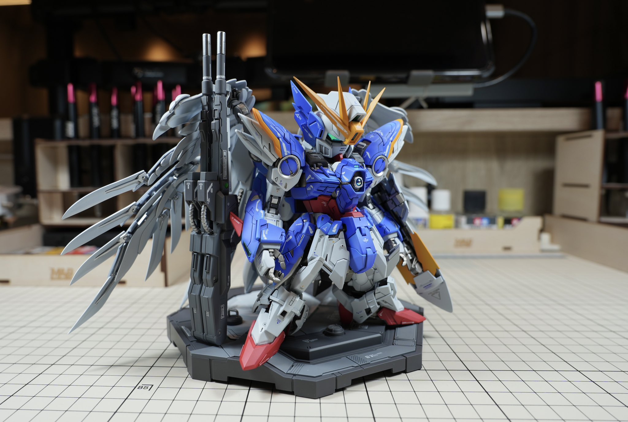 希少・即日発送※【MGSD】ウイングガンダムゼロEW ブラッドデビル 未