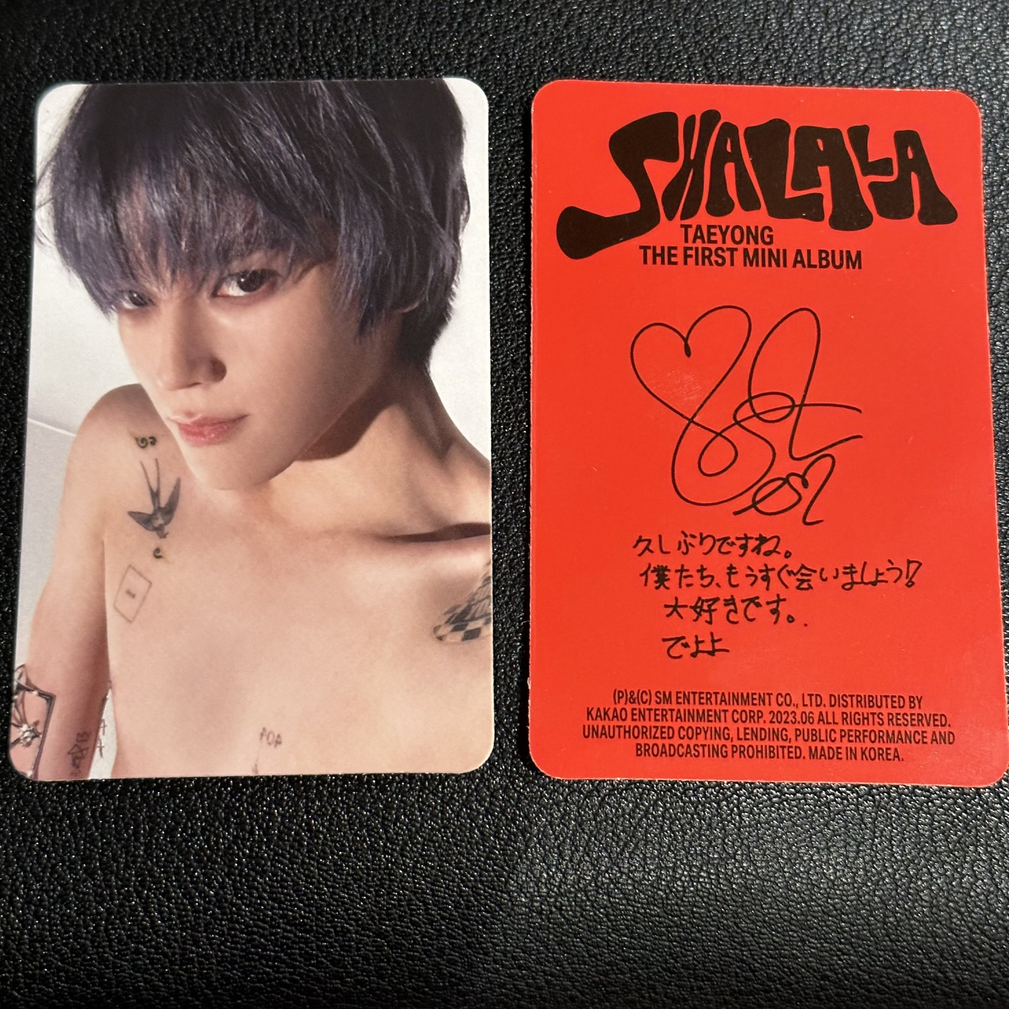 SuperM NCT NCT127 ポップアップ テヨン トレカ