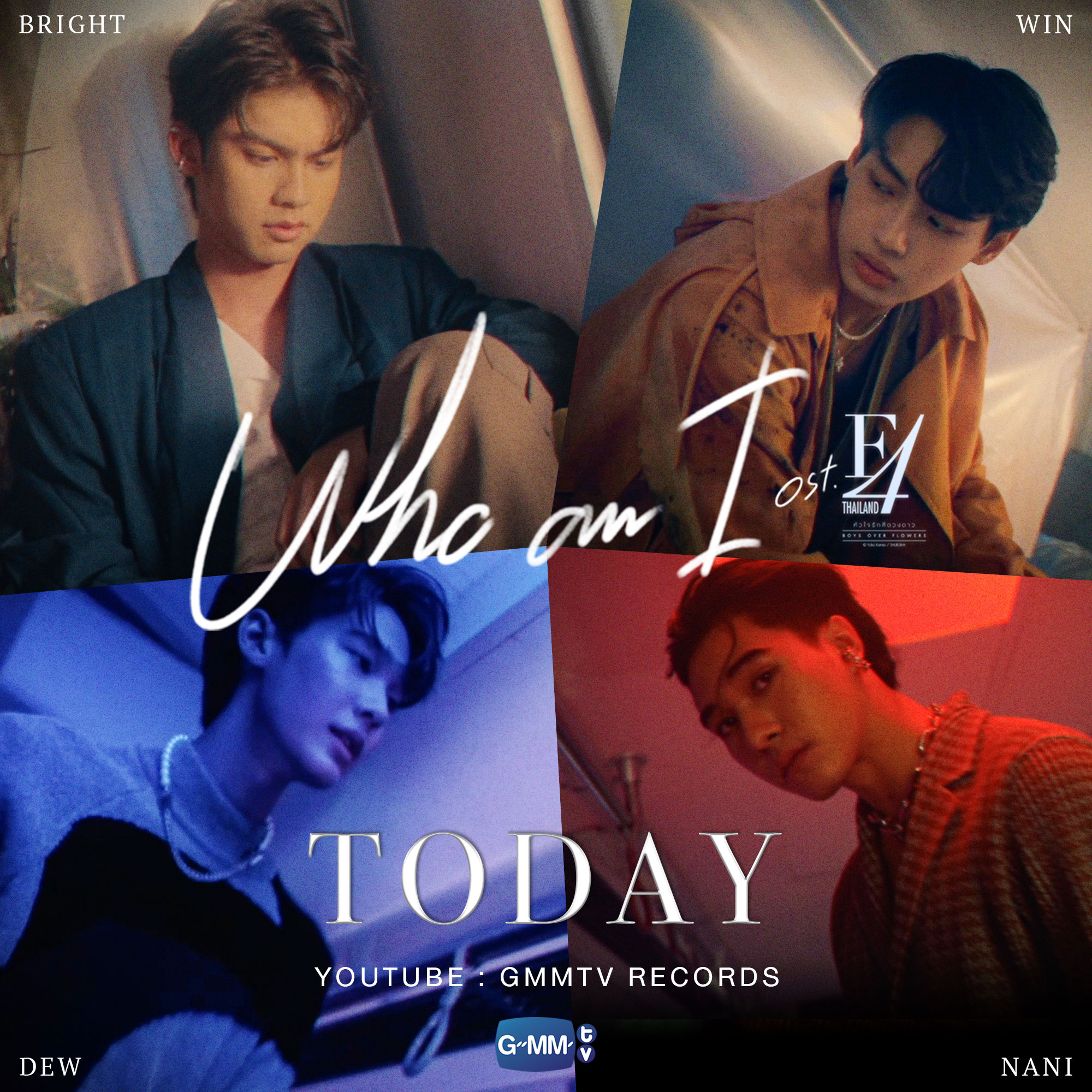 サイン入りポラロイド写真 F4 brightwin dew nani