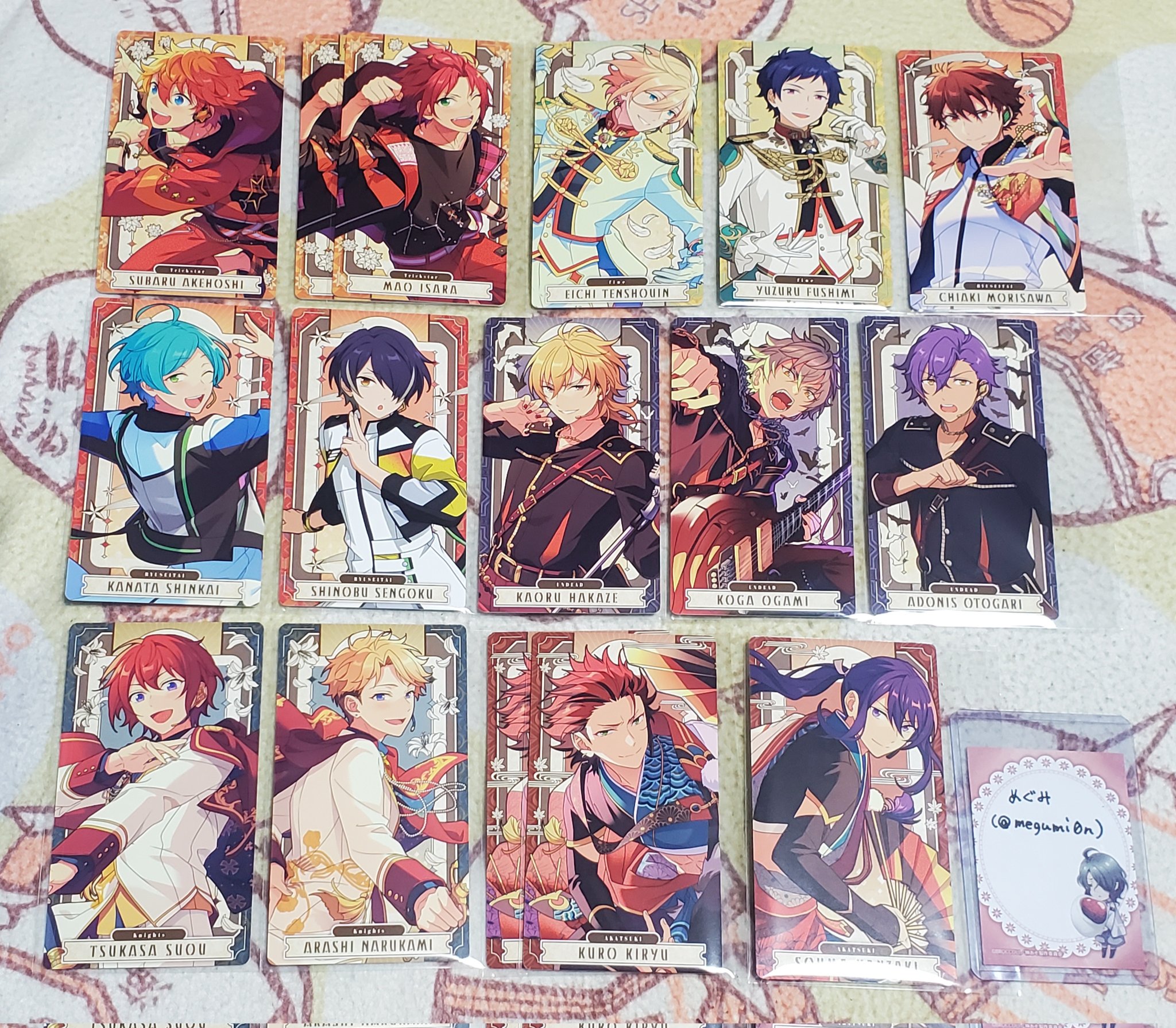 あんスタ 光 ぱしゃこれ 箔押し 中国 星燦 3周年 4周年 星動 星幻 5