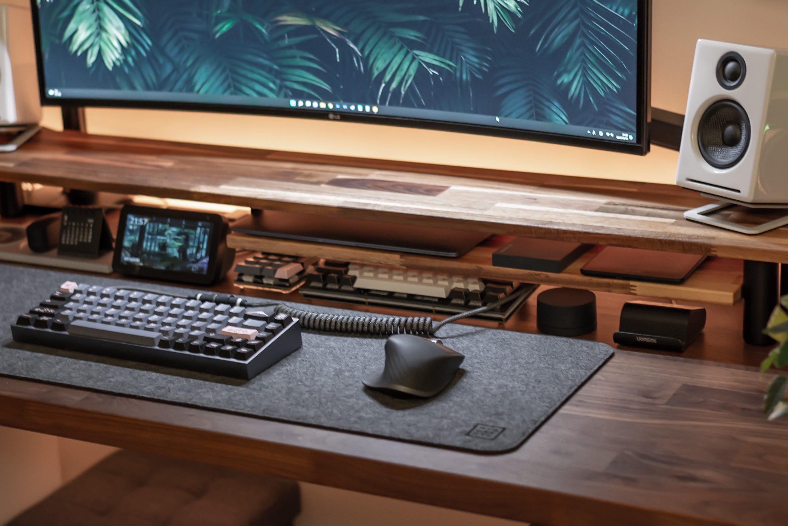 Grovemade グローブメイド デスクシェルフ M ウォールナット GROVEMADE